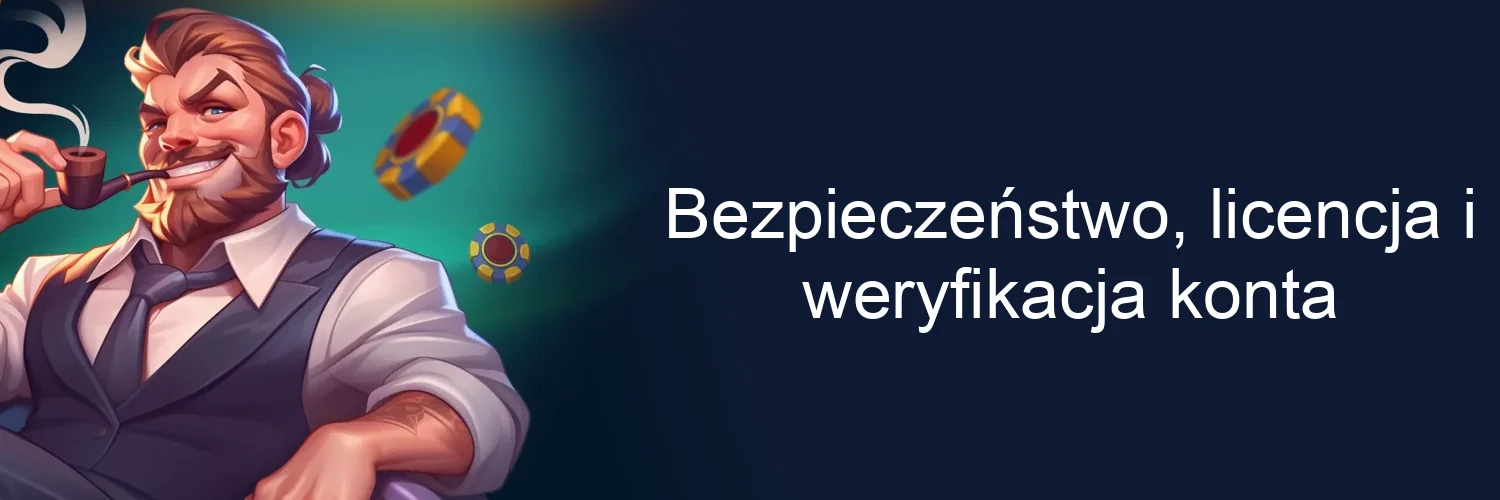 Bezpieczeństwo, licencja i weryfikacja konta